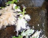 大晦日年越し蕎麦!カニカマ春菊天ぷら蕎麦作り方5写真