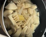 料理の主役！たけのこと豚バラの煮物作り方4写真