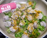 簡単！砂肝ピーマンの黒胡椒カレーソテー作り方5写真