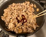 ゆで豚こま肉の甘辛豚キムチ作り方3写真