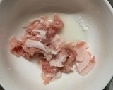 レンジ簡単レモン味噌味回鍋肉風甘酢味酢豚作り方1写真
