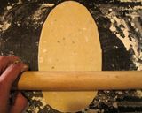 釜玉うどんと小麦粉で作った麺で釜玉うどん作り方9写真