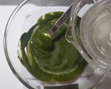 簡単！♬抹茶ミルクゼリー〜小豆餡〜♬作り方2写真