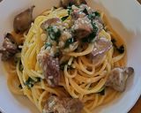 塩レバーのパスタ作り方12写真