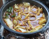 野菜たっぷりヘルシーカレー鍋☆ルー＆ツユ作り方9写真
