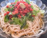 疲労回復♡お昼ごはん♡カリカリ梅そうめん作り方2写真