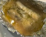 めんつゆレモンでさっぱり鰯のホイル蒸し作り方8写真