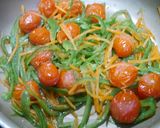 簡単！豚バラ野菜の黒酢炒め作り方4写真
