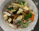 さっぱり洋風ごま素麺汁味根菜茄子甘酢酢豚作り方13写真