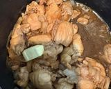 手羽トロと玉ねぎの旨ポン照り煮作り方5写真