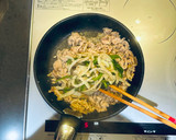 超簡単★お野菜と豚バラの生姜焼き作り方4写真