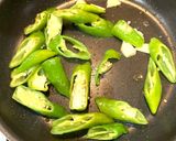 【野菜ソムリエ】万願寺甘とうde パスタ作り方2写真