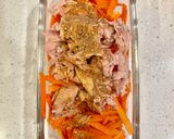 【作り置き】レンジで人参とツナのきんぴら作り方1写真