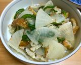 さっぱり♪大根とニラの胡麻油炒め作り方6写真