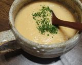 白菜と豆乳のスープ＆ムース作り方4写真