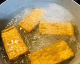 フレッシュバジルソースで厚揚げチーズ作り方1写真