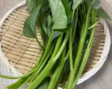 ごぼうと人参と空芯菜のシャキッと♡きんぴら♪作り方2写真