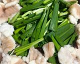 もつ鍋うどん！別茹で無しで乾麺を使うよ♪作り方2写真