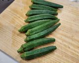 オクラとイカの和え作り方1写真