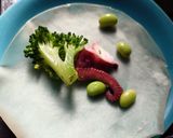 北京ダックの皮（業スー）で色々包みました作り方4写真