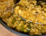 代用食材での一人前パエリア作り方13写真