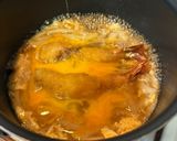 【簡単昼食】真っ直ぐなエビフライで卵とじ・鎌倉丼作り方4写真