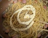簡単ワンパンで！コンソメマヨパスタ作り方6写真
