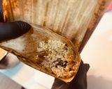 竹の皮で包んだ、山椒香る鰻ちまき作り方11写真