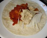 トルティーヤで食べるチキンカレー煮作り方8写真