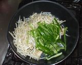 鶏もも肉の酢味噌照り焼き♪簡単もやし作り方6写真