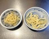 ゆで卵で作った麺と生卵で作った麺の食べ比べ作り方23写真