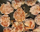 豚こまとゴボウの味噌ダレつくね作り方4写真