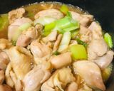 鶏肉のあまからおろし炒め作り方2写真