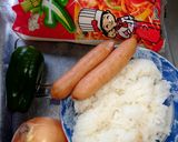 大人のナポリタンめし作り方1写真
