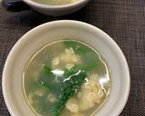 春✿*アスパラとふわふわ玉子のスープ作り方6写真