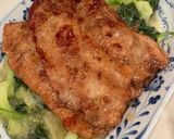 豚の照り焼きと野菜たっぷりおろしソース作り方9写真