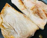 豚肉の中厚ステーキ●ポークチャップ作り方1写真