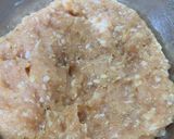 手作り鍋「鶏団子と絹豆腐」作り方1写真