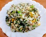 一味違う～合挽き肉の炒飯作り方7写真
