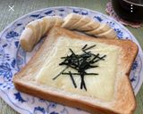 喫茶店の味♬海苔たっぷりチーズトースト作り方12写真