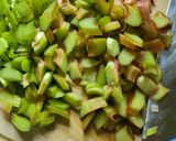 Rhubarb+Cardamom蜂蜜漬け作り方1写真
