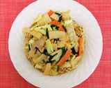 栄養士の卵☆野菜たっぷりあんかけそうめん作り方8写真