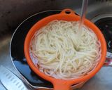ベーコンと青唐辛子の炒めうどん塩昆布・魚醤風味作り方6写真