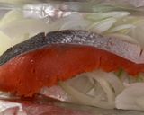 鮭のオリーブオイルホイル焼き作り方2写真