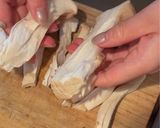 ボリューム満点！エリンギ肉巻き作り方1写真