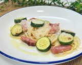 豚肉のズッキーニと茄子のポン酢炒め作り方9写真