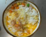 全てレンジ冷めても美味しい梅味噌炒飯弁当作り方8写真