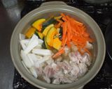 ほうとう鍋風♪胃腸の冷え簡単レシピ作り方4写真