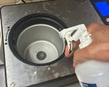 道明寺粉バニラアイス作り方1写真