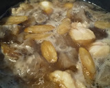 ◆秋和食♡鶏とさつまいものほっこり煮物◆作り方3写真